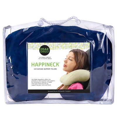Brownmed IMAK Ergo HappiNeck Support Pillow - Universal - Blue 4 Brownmed IMAK Ergo HappiNeck Support Pillow - Universal - Blue - Image 2