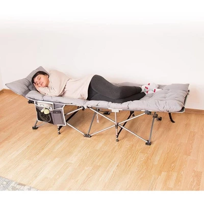 Zone Tech Outdoor Camping Cot Pads Mattress - Comfortable Thicker Cotton Sleeping Cot Lightweight Waterproof Bottom Pad Mattress 3 Zone Tech Outdoor Camping Cot Pads Mattress - Comfortable Thicker Cotton Sleeping Cot Lightweight Waterproof Bottom Pad Mattress