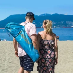 Leedor Outdoor Automatic Pop Up Sun Shade Canopy 4 People Beach Shelter Tent Light Teal Blue -OUTSUNNY Sales GUEST 83037f42 b94b 4896 a0a9 f24c2536e5e5