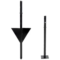 Sunnydaze Decor Sunnydaze Outdoor Camping Or Backyard Steel Adjustable Cooking Grilling Fire Pit BBQ Stake With 2 Swivel Swing Grates -OUTSUNNY Sales GUEST 85866291 8a45 45cb ad19 5c8b72dd1270