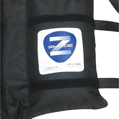 Z-Shade 4 Instant Outdoor Canopy Tent Shelter Wrap Around Leg Weight Bags With Hook And Loop Straps For Securing Down Tents, Black 6 Z-Shade 4 Instant Outdoor Canopy Tent Shelter Wrap Around Leg Weight Bags With Hook And Loop Straps For Securing Down Tents, Black - Image 4