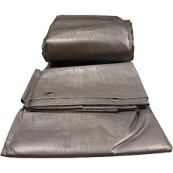 Moose Supply 10 Mil Heavy Duty Waterproof Poly Tarp Cover, Silver -OUTSUNNY Sales GUEST 8b2a057a efde 4cf7 b6d5 8e4225b8bfa7