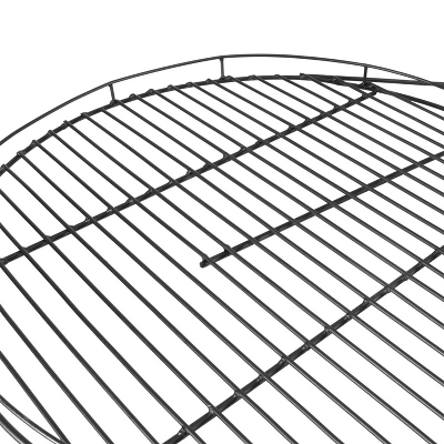 Sunnydaze Decor Sunnydaze Outdoor Heavy-Duty Height-Adjustable Fire Pit Cooking Grill Grate With 360-Degree Rotation - 24" 4 Sunnydaze Decor Sunnydaze Outdoor Heavy-Duty Height-Adjustable Fire Pit Cooking Grill Grate With 360-Degree Rotation - 24" - Image 2