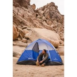 Stansport Pine Creek 4 Person Dome Tent Blue/White -OUTSUNNY Sales GUEST 901777d9 68a7 42fb 90dc c6b482d2f6d6