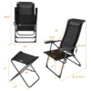 Tangkula 4 PCS Outdoor Wicker Chaise Lounge Patio Lounge Chair Ottoman Set Camp Chairs W/7-Gear Adjustable Backrest -OUTSUNNY Sales GUEST 90abb29d d20c 4e5a 94f8 3390073464ea