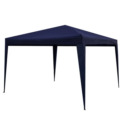 Northlight 10' X 10' Navy Blue Pop-Up Outdoor Canopy Gazebo 3 Northlight 10' X 10' Navy Blue Pop-Up Outdoor Canopy Gazebo