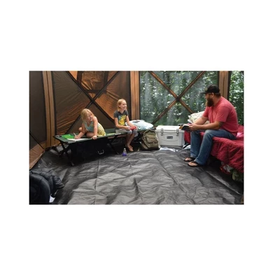 Clam Quick-Set Pavilion Camper 10 X 10 Ft 8 Person Outdoor Tent, Brown (2 Pack) 4 Clam Quick-Set Pavilion Camper 10 X 10 Ft 8 Person Outdoor Tent, Brown (2 Pack) - Image 2