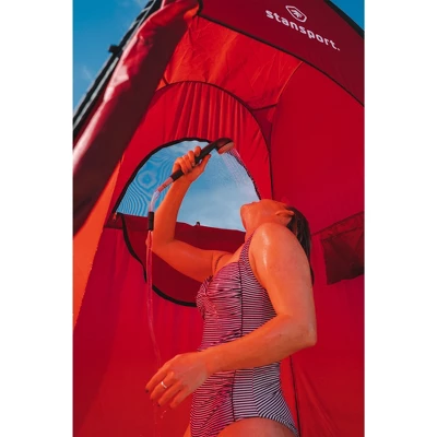 Stansport Pop Up Privacy Shelter Red 12 Stansport Pop Up Privacy Shelter Red - Image 10