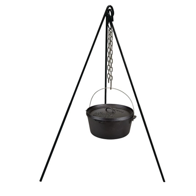 Stansport Steel Camp Fire Tripod With S Hook 3 Stansport Steel Camp Fire Tripod With S Hook
