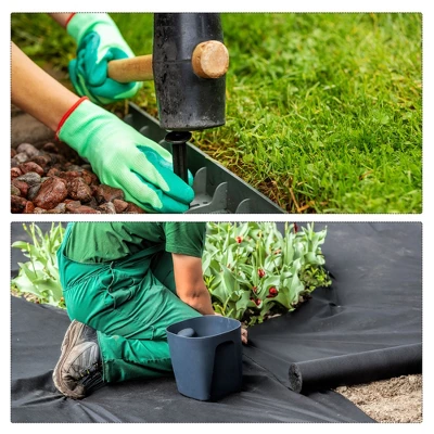 Unique Bargains Garden Stake Plastic Landscape Spike For Holding Fabric Lawn Edging Tarps 6 Unique Bargains Garden Stake Plastic Landscape Spike For Holding Fabric Lawn Edging Tarps - Image 4