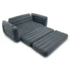 Intex Queen Size Inflatable Pull-Out Sofa Bed Sleep Away Futon Couch, Dark Gray -OUTSUNNY Sales GUEST 9c54e1bd edec 42bd b63b abaf83046ae6