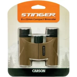 CARSON Stinger Compact Portable Binoculars (8x 22 Mm)