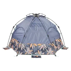 Lightspeed Outdoors Pop-Up Beach Sun Shade, Quick Shelter, Vintage Floral