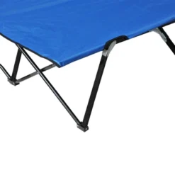 Outsunny 2 Person Folding Camping Cot, Portable Sleeping Cot With Carry Bag -OUTSUNNY Sales GUEST a41f89c5 3335 4350 a05d 4ef10681743a