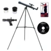 Galileo 500mm X 45mm Children's Astronomical And Terrestrial/Land Telescope Kit - Black -OUTSUNNY Sales GUEST a501d4db f15f 4276 9879 9083c0e62214