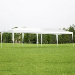 Costway 10'x30'Heavy Duty Gazebo Canopy Outdoor Party Wedding Tent -OUTSUNNY Sales GUEST a73f242e ee00 41c5 9777 695f64548079