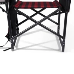 Picnic Time Outdoor Directors Chair - Red/Black -OUTSUNNY Sales GUEST a9c46424 c311 404b 8766 1d8c60c440ca