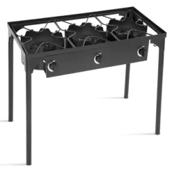 Costway Portable Propane 225,000-BTU 3 Burner Gas Cooker Outdoor Camp Stove BBQ -OUTSUNNY Sales GUEST aa78005d 4da2 48e0 89e3 04221d669832