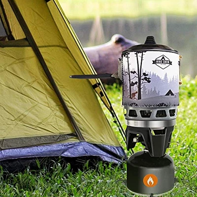 Hike Crew Portable All-In-One Outdoor Cooking System With Stove & Pot 7 Hike Crew Portable All-In-One Outdoor Cooking System With Stove & Pot - Image 5
