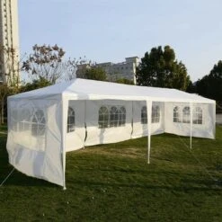 Costway 10'x30' Party Wedding Tent Canopy Heavy Duty Pavilion 5 Sidewall -OUTSUNNY Sales GUEST aea2bc12 9370 4cee 9d3b 125345763524