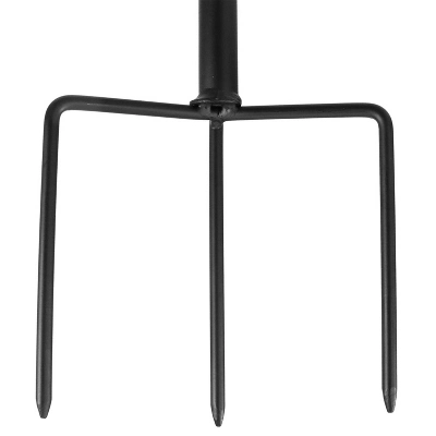 Sunnydaze Decor Sunnydaze Outdoor Heavy-Duty Height-Adjustable Fire Pit Cooking Grill Grate With 360-Degree Rotation - 24" 7 Sunnydaze Decor Sunnydaze Outdoor Heavy-Duty Height-Adjustable Fire Pit Cooking Grill Grate With 360-Degree Rotation - 24" - Image 5