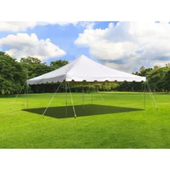 Party Tents Direct Weekender Outdoor Canopy Pole Tent, White, 15 Ft X 15 Ft -OUTSUNNY Sales GUEST afccef80 dab4 48d9 a7cb c3793229a7d4