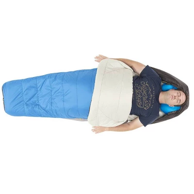 Sierra Designs Synthesis 25 Degree Fahrenheit Long Sleeping Bag - Blue 8 Sierra Designs Synthesis 25 Degree Fahrenheit Long Sleeping Bag - Blue - Image 6