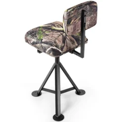 Costway Swivel Hunting Chair Tripod Blind Stool W/ Detachable Backrest Outdoor Camping -OUTSUNNY Sales GUEST b2a4e50c 3855 4cc9 97cb cfee33443951