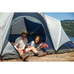 Coleman Skydome 8-Person Lighted Camping Tent - XL -OUTSUNNY Sales GUEST b3e668be 72e2 4642 8567 68da3aafbed2
