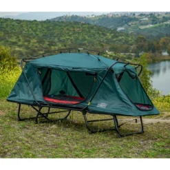 Kamp-Rite Portable Elevated 1-Person Oversize Tent Cot, Chair, Tent, For Camping Or Hunting, Easy Setup, Waterproof Rainfly & Carry Bag -OUTSUNNY Sales GUEST b53270fc b115 4249 b507 e3ee9b19a3a5