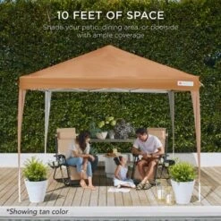 Best Choice Products 10x10ft Pop Up Canopy Outdoor Portable Adjustable Instant Gazebo Tent W/ Carrying Bag -OUTSUNNY Sales GUEST b5e22772 7f41 48de a6a1 4db2b5cbbf58