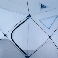 Outsunny 4 Person Ice Fishing Shelter With Padded Walls, Thermal Waterproof Portable Pop Up Ice Tent With 2 Doors, Light Blue 12 Outsunny 4 Person Ice Fishing Shelter With Padded Walls, Thermal Waterproof Portable Pop Up Ice Tent With 2 Doors, Light Blue -OUTSUNNY Sales GUEST b691c701 e66a 4ef8 ac79 bd9159773495