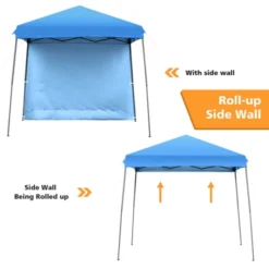 Costway 10ft X 10ft Pop Up Tent Slant Leg Canopy W/ Roll-up Side Wall 23 Costway 10ft X 10ft Pop Up Tent Slant Leg Canopy W/ Roll-up Side Wall -OUTSUNNY Sales GUEST bbab9992 0fce 43a2 994c abdda358509b