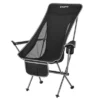 KingCamp Lightweight Padded Highback Folding Lounge Chair With Cupholder, Side Storage Pocket, And Carry Bag For Indoor Or Outdoors, Black/Grey 2 KingCamp Lightweight Padded Highback Folding Lounge Chair With Cupholder, Side Storage Pocket, And Carry Bag For Indoor Or Outdoors, Black/Grey -OUTSUNNY Sales GUEST bcc5ea41 dfda 4d66 9767 818121b59018