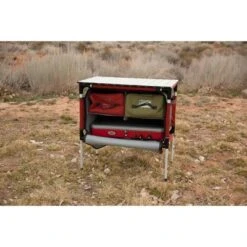Camp Chef Mountain Series Sherpa Table & Organizer - Red