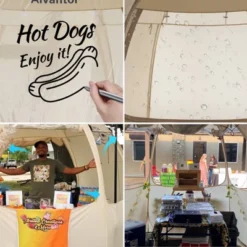 12'x12' Pop Up Portable Vendor Booth Gazebo - Alvantor 17 12'x12' Pop Up Portable Vendor Booth Gazebo - Alvantor -OUTSUNNY Sales GUEST c01bcaaf fbac 4ae4 b2d9 65acea6754c4