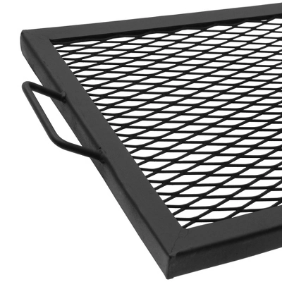 Sunnydaze Decor Sunnydaze Outdoor Camping Or Backyard Heavy-Duty Steel Round X-Marks Fire Pit Cooking Grilling BBQ Grate 6 Sunnydaze Decor Sunnydaze Outdoor Camping Or Backyard Heavy-Duty Steel Round X-Marks Fire Pit Cooking Grilling BBQ Grate - Image 4
