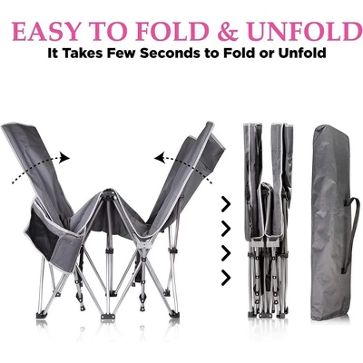Zone Tech Set Of 2 Folding Outdoor Camping Travel Cot And Cot Pad - Classic Grey Lightweight Portable Heavy Duty Adult & Kids Travel Cot And Cushion 6 Zone Tech Set Of 2 Folding Outdoor Camping Travel Cot And Cot Pad - Classic Grey Lightweight Portable Heavy Duty Adult & Kids Travel Cot And Cushion - Image 4