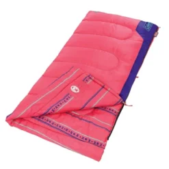 Coleman Kids' 50 Degree Sleeping Bag - Pink -OUTSUNNY Sales GUEST c215acfe 0062 4d23 9f61 6dd8d8fea82d