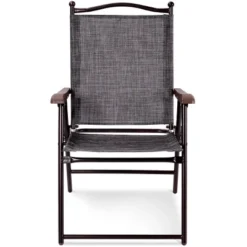 Costway Set Of 2 Patio Folding Sling Back Chairs Camping Deck Garden Beach Gray 12 Costway Set Of 2 Patio Folding Sling Back Chairs Camping Deck Garden Beach Gray -OUTSUNNY Sales GUEST c2cada46 1f30 4ef0 b4f2 1bd2fa226fad