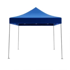 Pop-Up Canopy – Water-Resistant Outdoor Party Tent With Instant Set-Up, Easy Storage, And Portable Carry Bag – 10x10 Sun Shelter By Stalwart (Blue) -OUTSUNNY Sales GUEST c543b3ce 6fc8 44a7 8850 a25786f0ea25