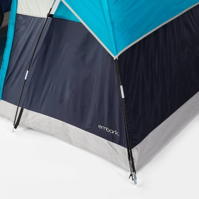 8 Person Modified Dome Tent Blue - Embark™ 4 8 Person Modified Dome Tent Blue - Embark™ - Image 2