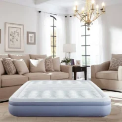 Thomasville Lumbar Lift 12" Tri-Zone Air Mattress With Electric Pump - Queen -OUTSUNNY Sales GUEST c686b48b ea10 4205 8947 7b20983f9fdc