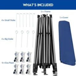 Costway 10'x20' Pop Up Canopy Tent Folding Heavy Duty Sun Shelter Adjustable W/Bag -OUTSUNNY Sales GUEST ca2bbcd6 5b84 4fa0 907c 1ca847401f9c