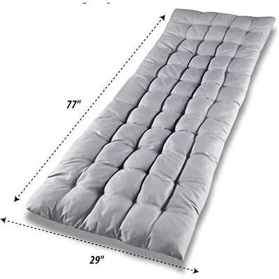Zone Tech Outdoor Camping Cot Pads Mattress - Comfortable Thicker Cotton Sleeping Cot Lightweight Waterproof Bottom Pad Mattress 5 Zone Tech Outdoor Camping Cot Pads Mattress - Comfortable Thicker Cotton Sleeping Cot Lightweight Waterproof Bottom Pad Mattress - Image 3