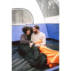 Stansport Rectangular Fleece Sleeping Bag Black -OUTSUNNY Sales GUEST cbc9d1ef 59f1 406d 918f b52a9950ef3d