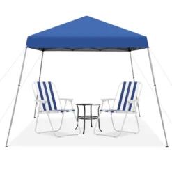 Costway 10x10ft Patio Outdoor Instant Pop-up Canopy Slanted Leg UPF50+ Sun Shelter -OUTSUNNY Sales GUEST cda8a2dd b59e 48b2 ab6c 16beb7af9aec