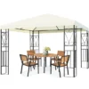 Tangkula 10'x10'Outdoor Canopy Gazebo Art Steel Frame Party Patio Large Canopy Gazebo -OUTSUNNY Sales GUEST cf5b9e7e 98ba 4f30 a8d2 86d21f7ef125