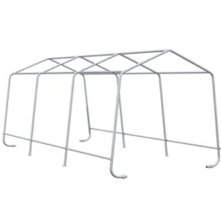 Outsunny 10' X 20' Portable Garage, Heavy Duty Carport, Storage Tent Shelter W/ Anti-UV Sidewalls And Double Zipper Doors -OUTSUNNY Sales GUEST d2b63126 ab3d 4afd 94f3 9fc30e11484b