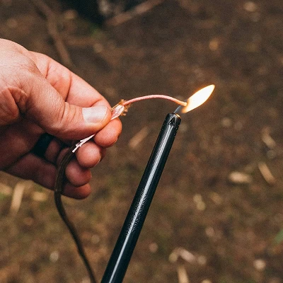 Gear Aid 50 Ft. Heavy Duty Fire Strand 550 Paracord With Carabiner - Coyote 4 Gear Aid 50 Ft. Heavy Duty Fire Strand 550 Paracord With Carabiner - Coyote - Image 3